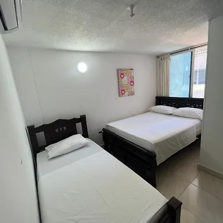 Apartamento Tc6 De 3 Alcobas Cerca Al Mar Con Aire Acondicionado Y Wifi * Cartagena